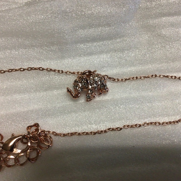 Kate Spade Pave Mini Elephant Pendant - New, Unused and in Bag. - Picture 1 of 3